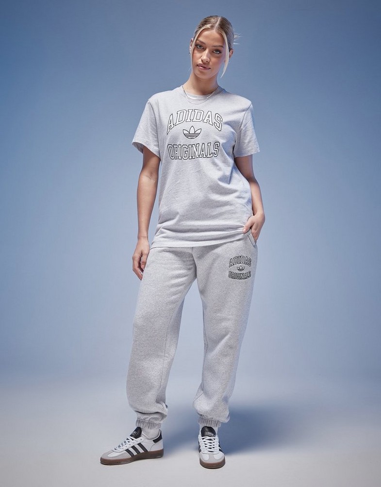 Moteriški marškinėliai ADIDAS MARŠKINĖLIAI BOYFRIEND TEE JE4229 Pilka