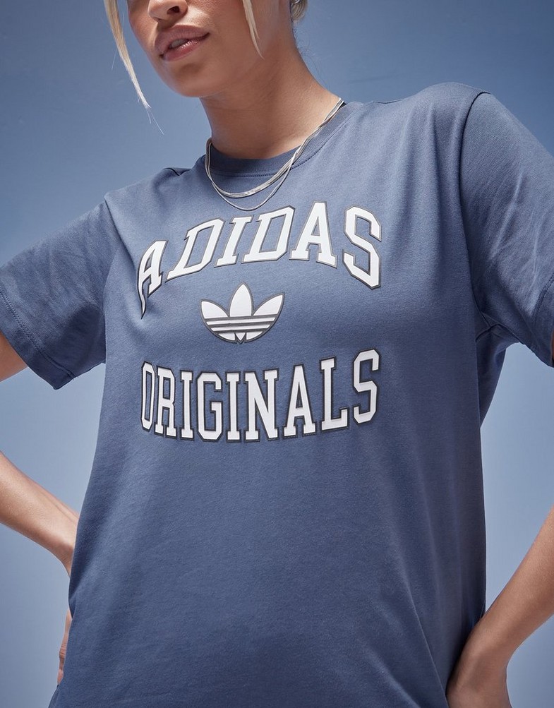Дамска тениска ADIDAS ТЕНИСКА BOYFRIEND TEE IW0652 Тъмносин