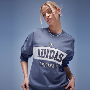 Bluză pentru femei ADIDAS BLUZĂ LOOSE CREW