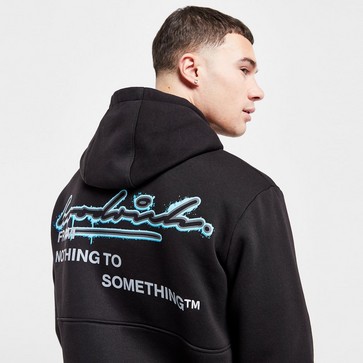Bluză pentru bărbați HOODRICH BLUZĂ CU GLUGĂ SPLATTER HD BLK