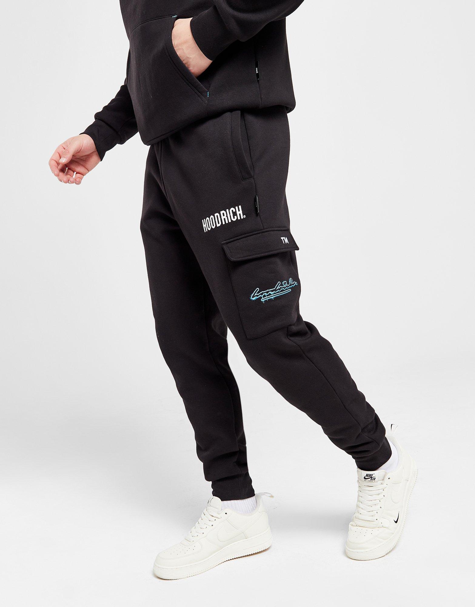 Чоловічі штани HOODRICH ШТАНИ SPLATTER JOG BLK HR - 0124 - 0392 Чорний