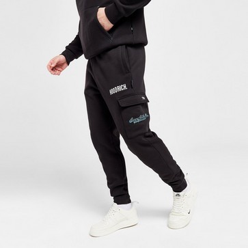 Pantaloni pentru bărbați HOODRICH PANTALONI  SPLATTER JOG BLK