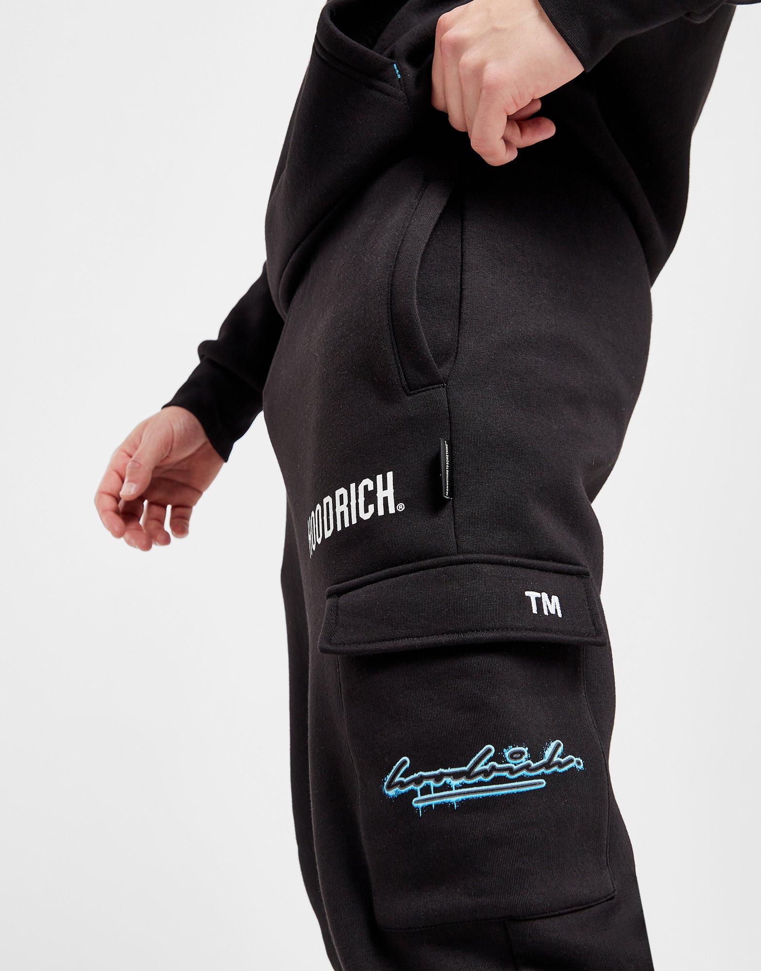 Чоловічі штани HOODRICH ШТАНИ SPLATTER JOG BLK HR - 0124 - 0392 Чорний