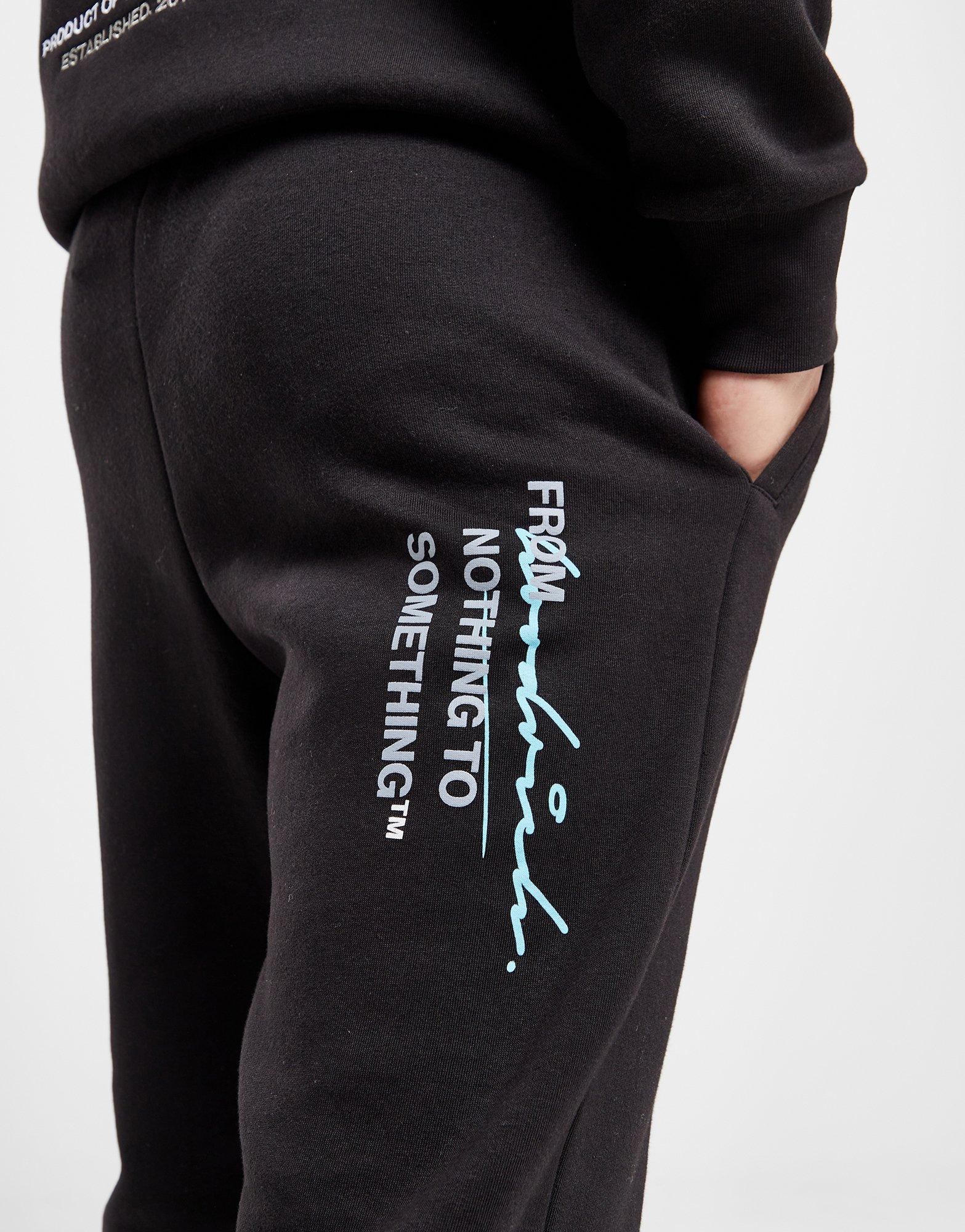 Чоловічі штани HOODRICH ШТАНИ SPLATTER JOG BLK HR - 0124 - 0392 Чорний