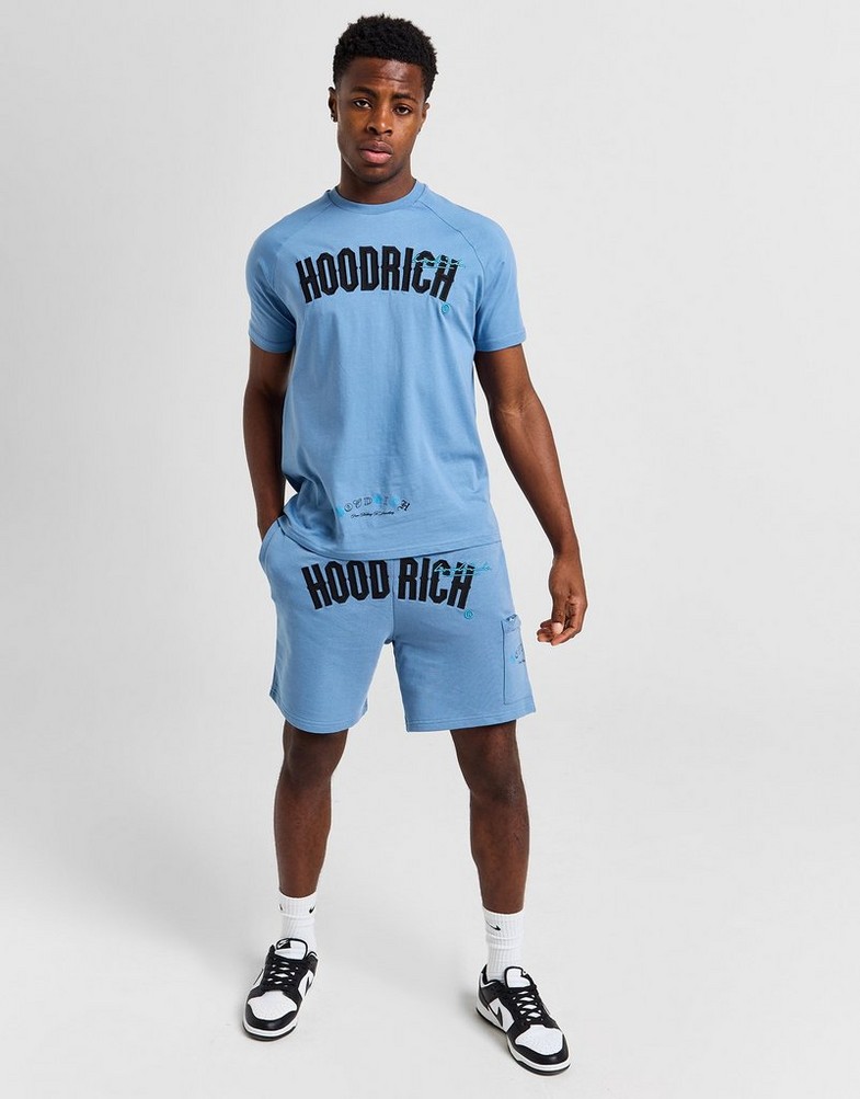 Férfi póló HOODRICH PÓLÓ HEAT TEE COR BLU