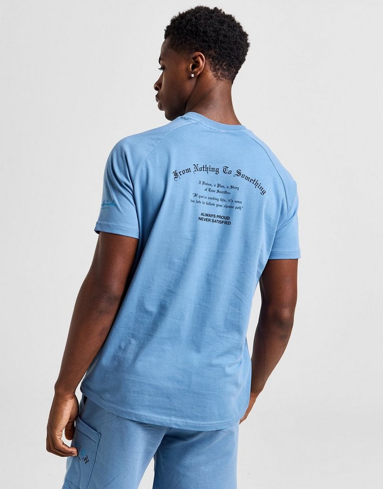 Чоловічі футболки HOODRICH ФУТБОЛКА HEAT TEE COR BLU HR - 0124 - 0401 Блакитний