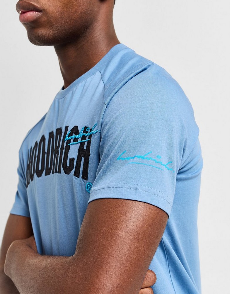 Чоловічі футболки HOODRICH ФУТБОЛКА HEAT TEE COR BLU HR - 0124 - 0401 Блакитний
