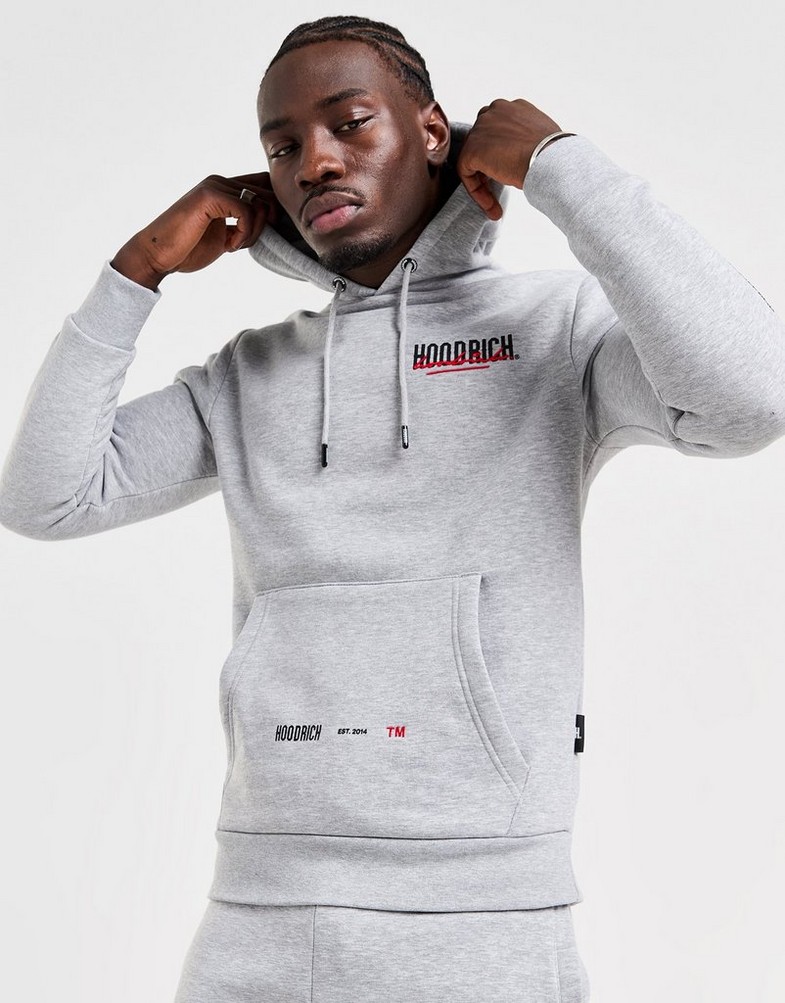 Bluza męska HOODRICH BLUZA Z KAPTUREM FUSION HD GYM HR - 0124 - 0470 Szary