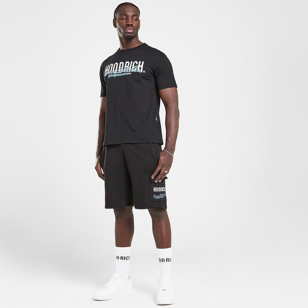 HOODRICH ŠORTKY  SPLATTER SHORT BLK