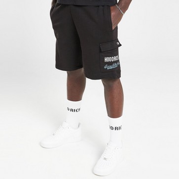Pantaloni scurți pentru bărbați HOODRICH PANTALONI SCURȚI SPLATTER SHORT BLK