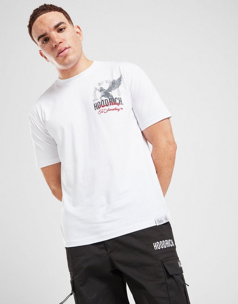 Pánske tričko HOODRICH TRIČKO PEGASUS TEE WHT HR - 0124 - 0468 Biela