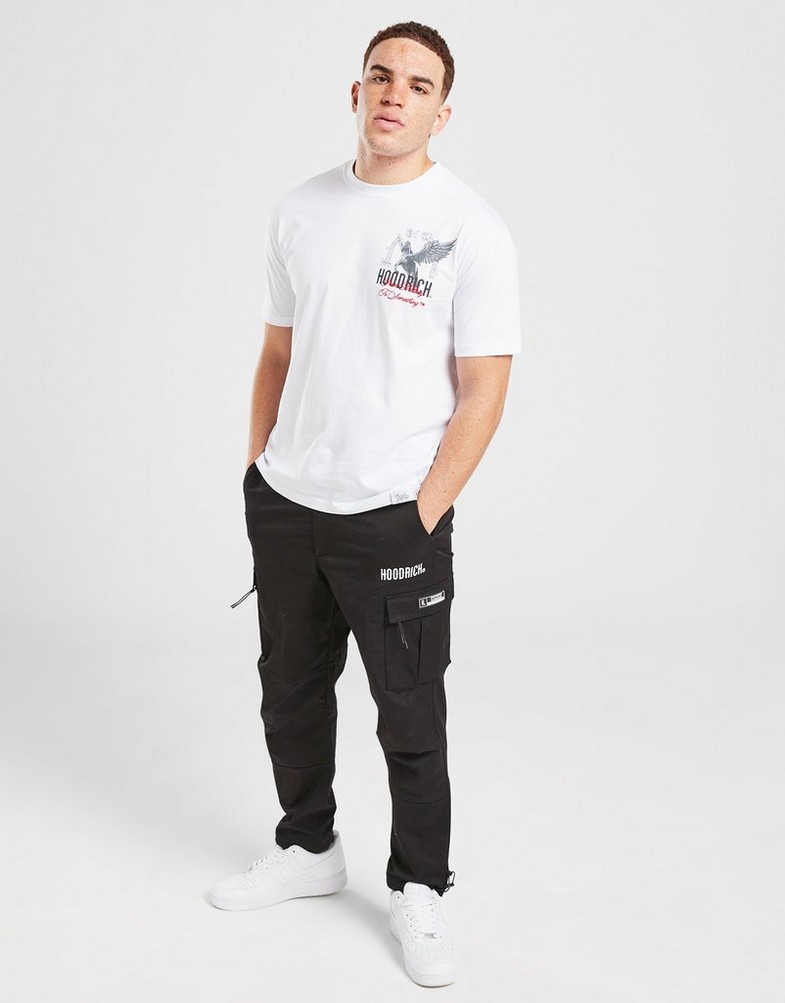 Pánske tričko HOODRICH TRIČKO PEGASUS TEE WHT HR - 0124 - 0468 Biela