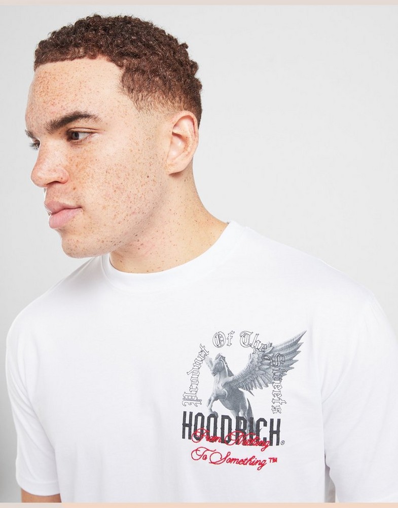 Férfi póló HOODRICH PÓLÓ PEGASUS TEE WHT