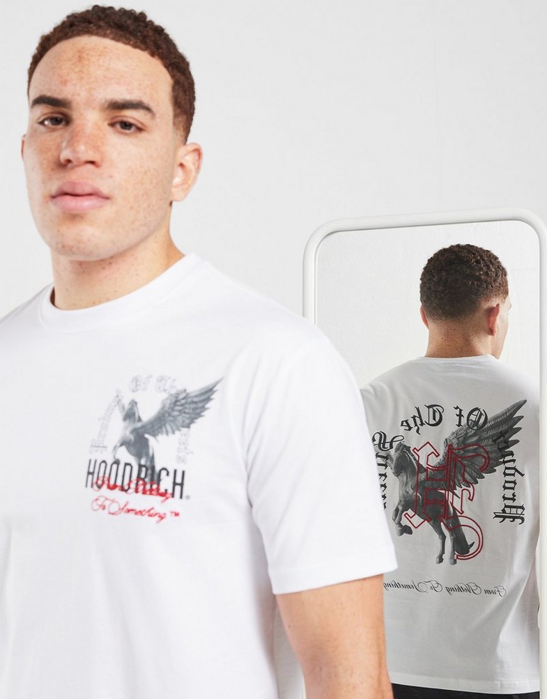 Férfi póló HOODRICH PÓLÓ PEGASUS TEE WHT