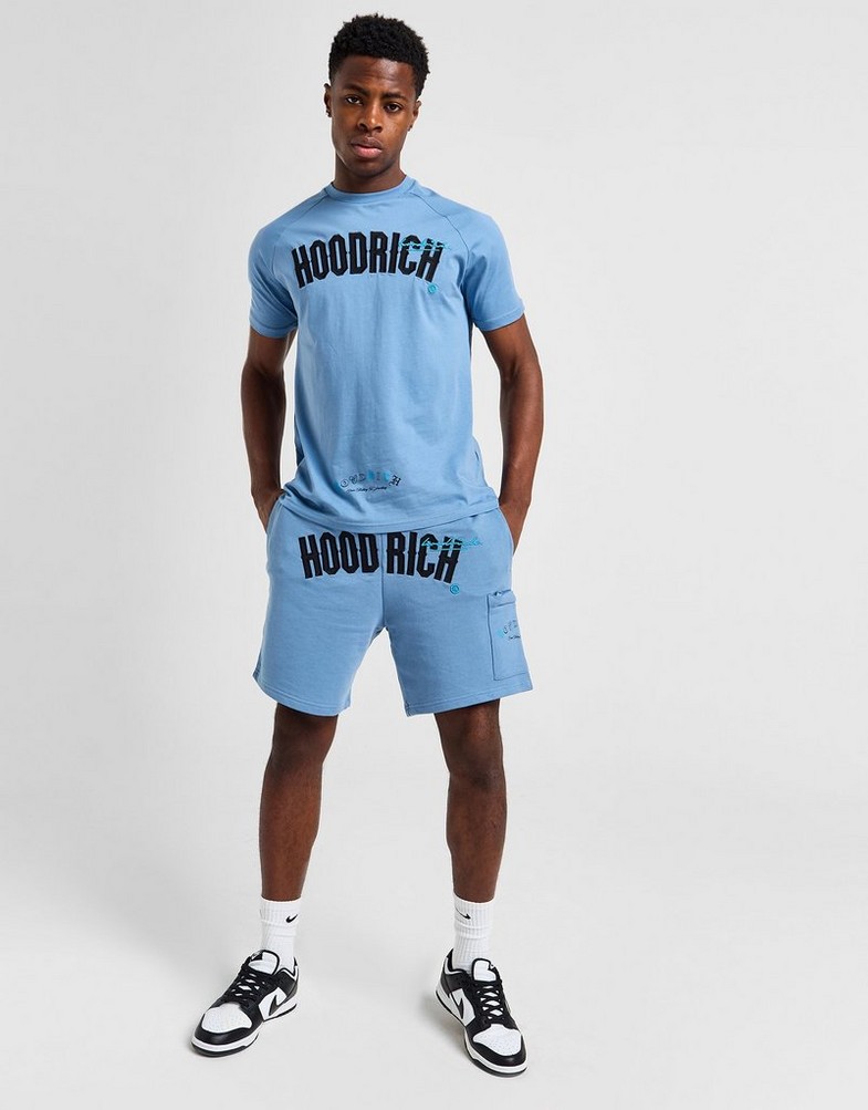 Férfi rövidnadrág HOODRICH RÖVIDNADRÁG HEAT SHORT BLU HR - 0124 - 0402 Kék