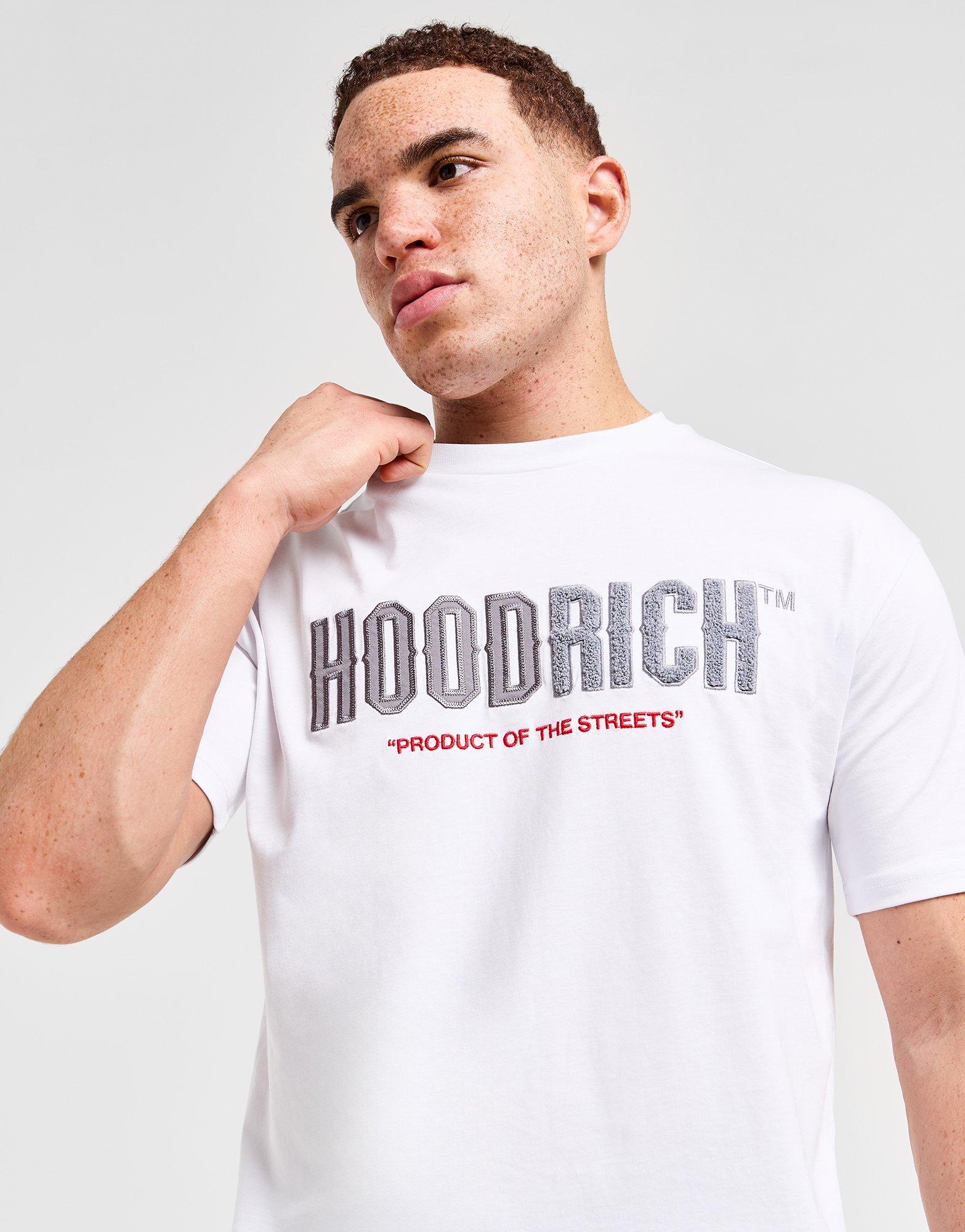 Pánske tričko HOODRICH TRIČKO OG FADE TEE WHT HR - 0124 - 0469 Bílá