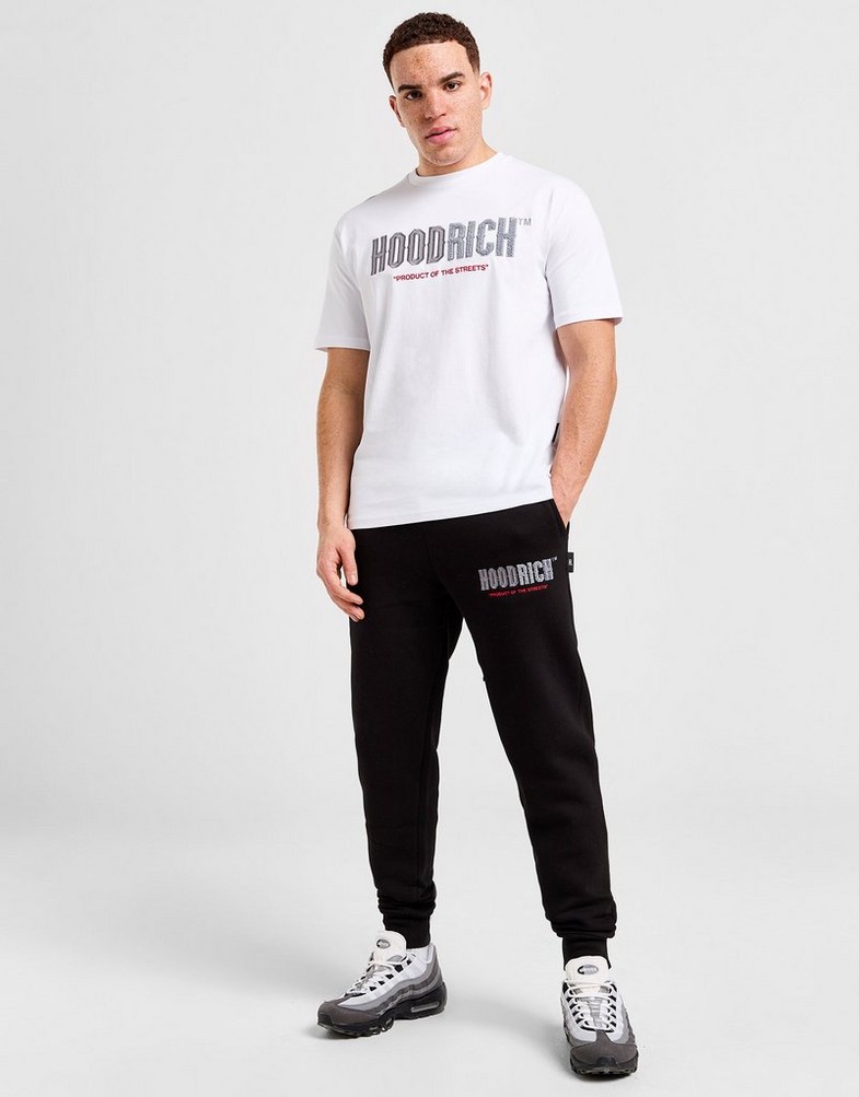 Koszulka, t-shirt męski HOODRICH T-SHIRT OG FADE TEE WHT HR - 0124 - 0469 Biały