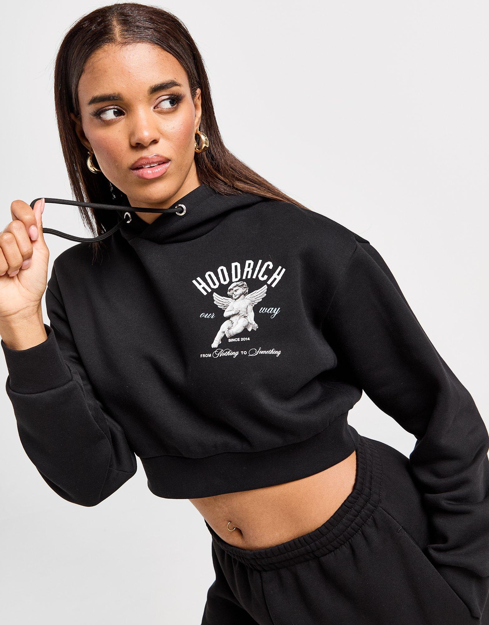 Bluza damska HOODRICH BLUZA Z KAPTUREM GLOW CRP HD BLK HW01240478 Czarny