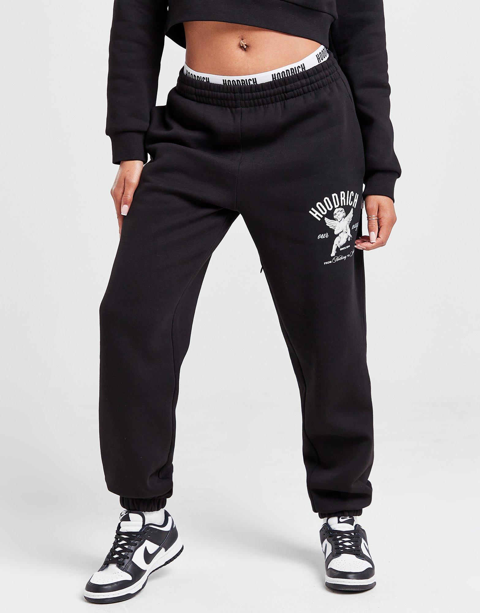 Dámské kalhoty HOODRICH KALHOTY  GLOW JOG BLK HW01240480 Černá