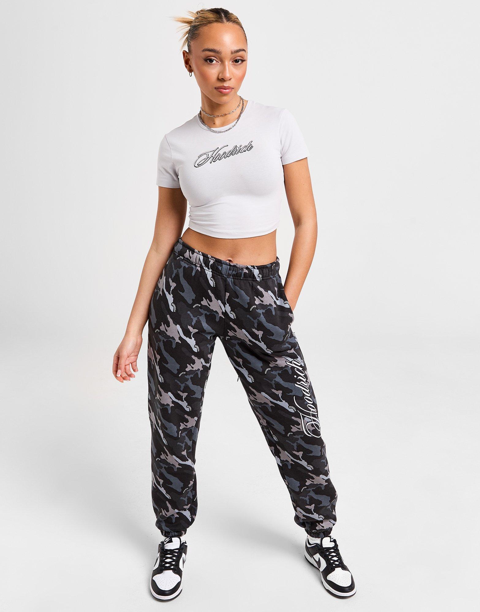 Koszulka, t-shirt damski HOODRICH T-SHIRT EDEN BBY T L'GRY HW04230523 Szary