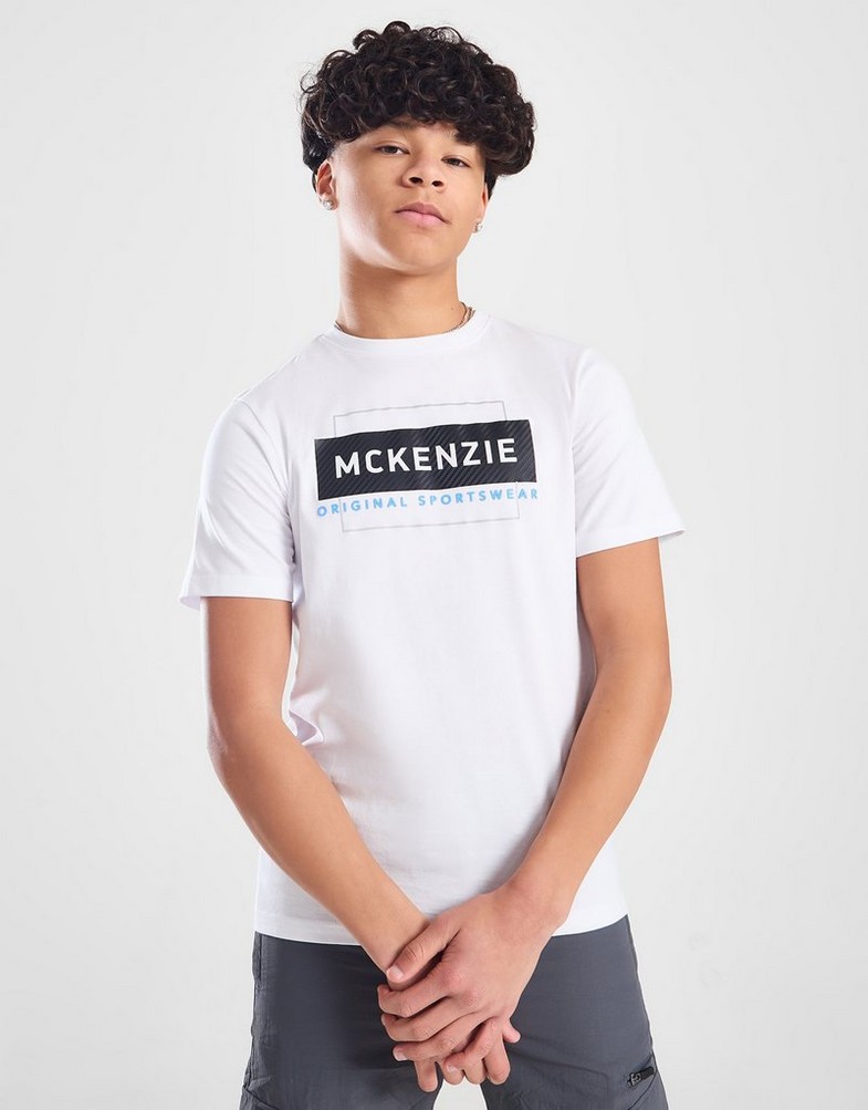 Koszulka, t-shirt dziecięcy MCKENZIE T-SHIRT CARBON TEE WHT B