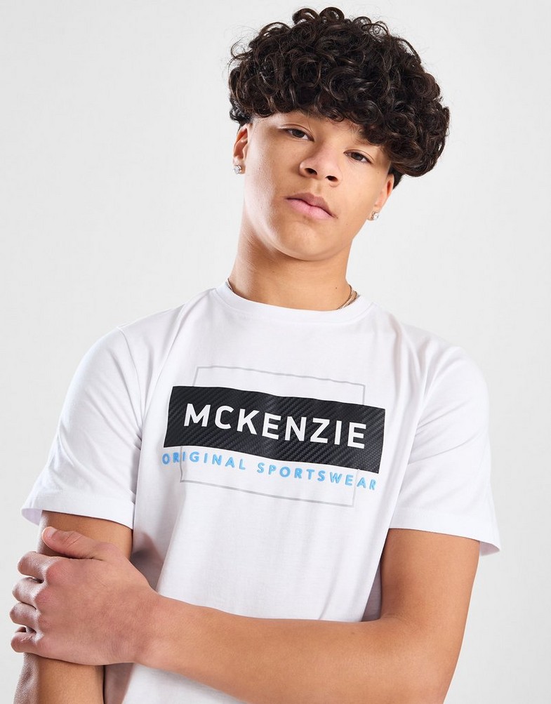 Koszulka, t-shirt dziecięcy MCKENZIE T-SHIRT CARBON TEE WHT B