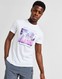 MCKENZIE T-SHIRT SUNSET PALM WHT .