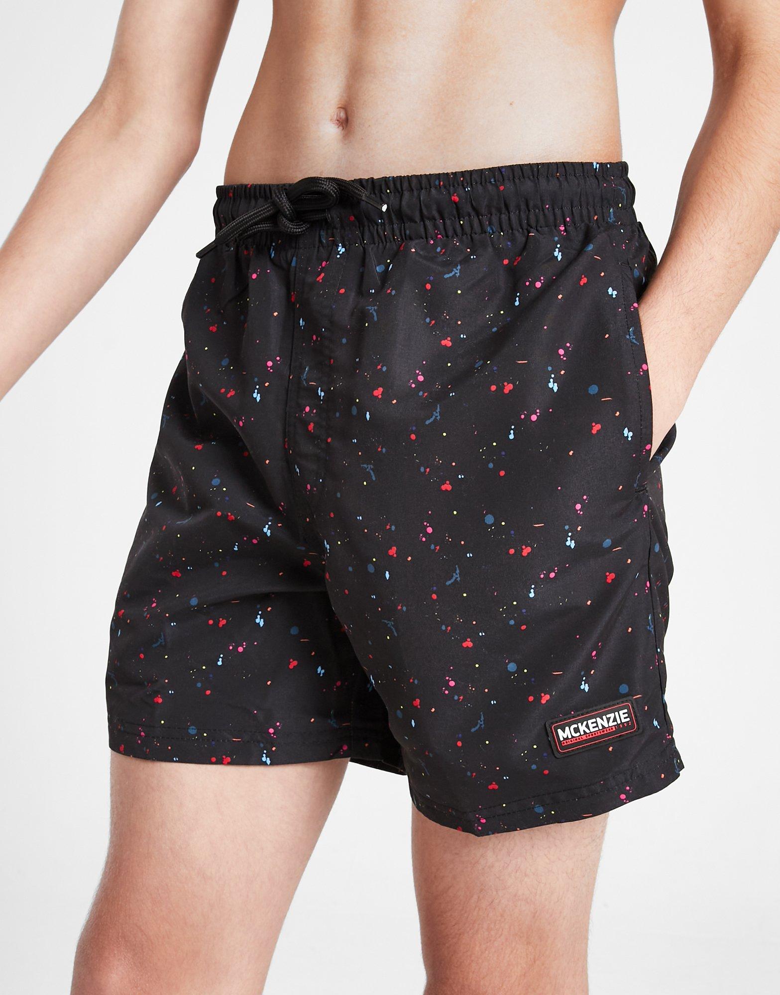 Дитячі шорти MCKENZIE ШОРТИ PAINT SWM BLK B MCKTJB16227007 Чорний