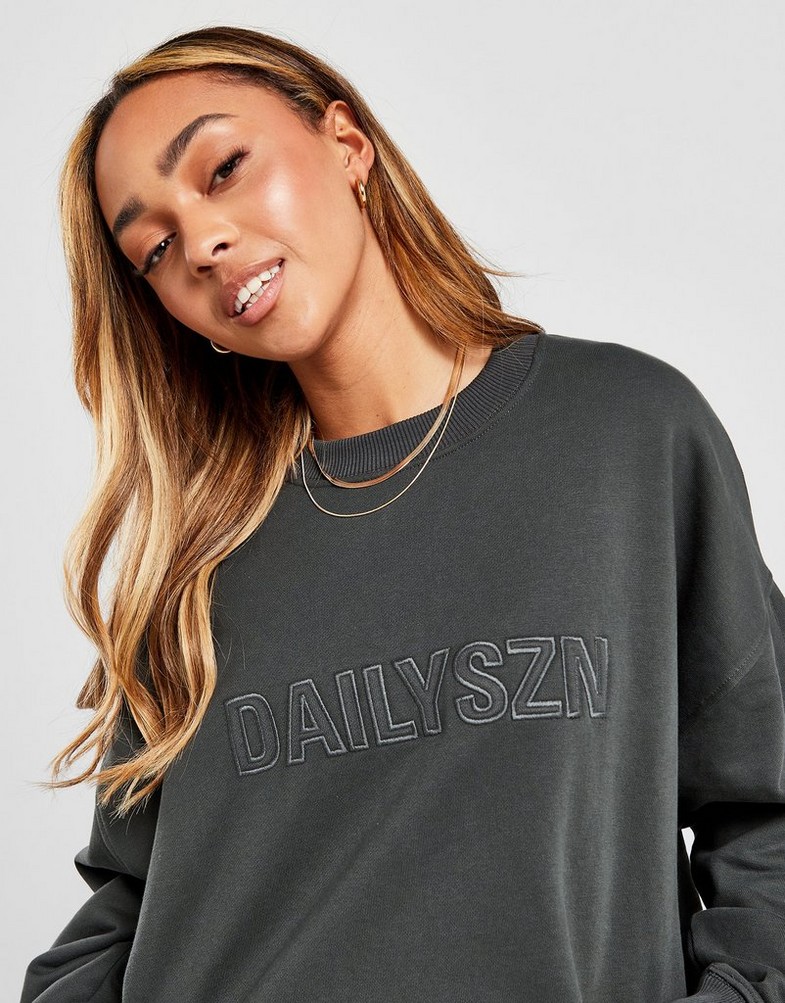 Bluza damska DAILY SZN BLUZA SZN CRW BLK