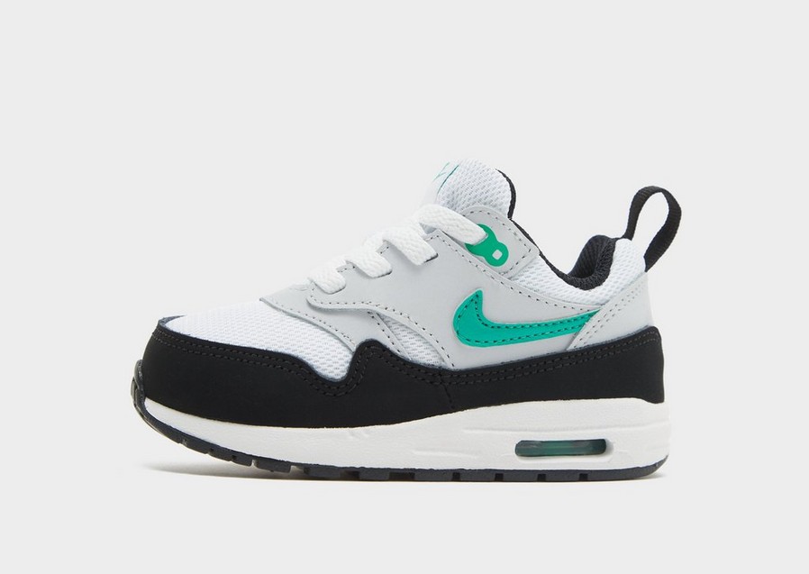 Buty sneakersy dla dzieci NIKE AIR MAX 1 EASYON BT DZ3309-108 Zielony