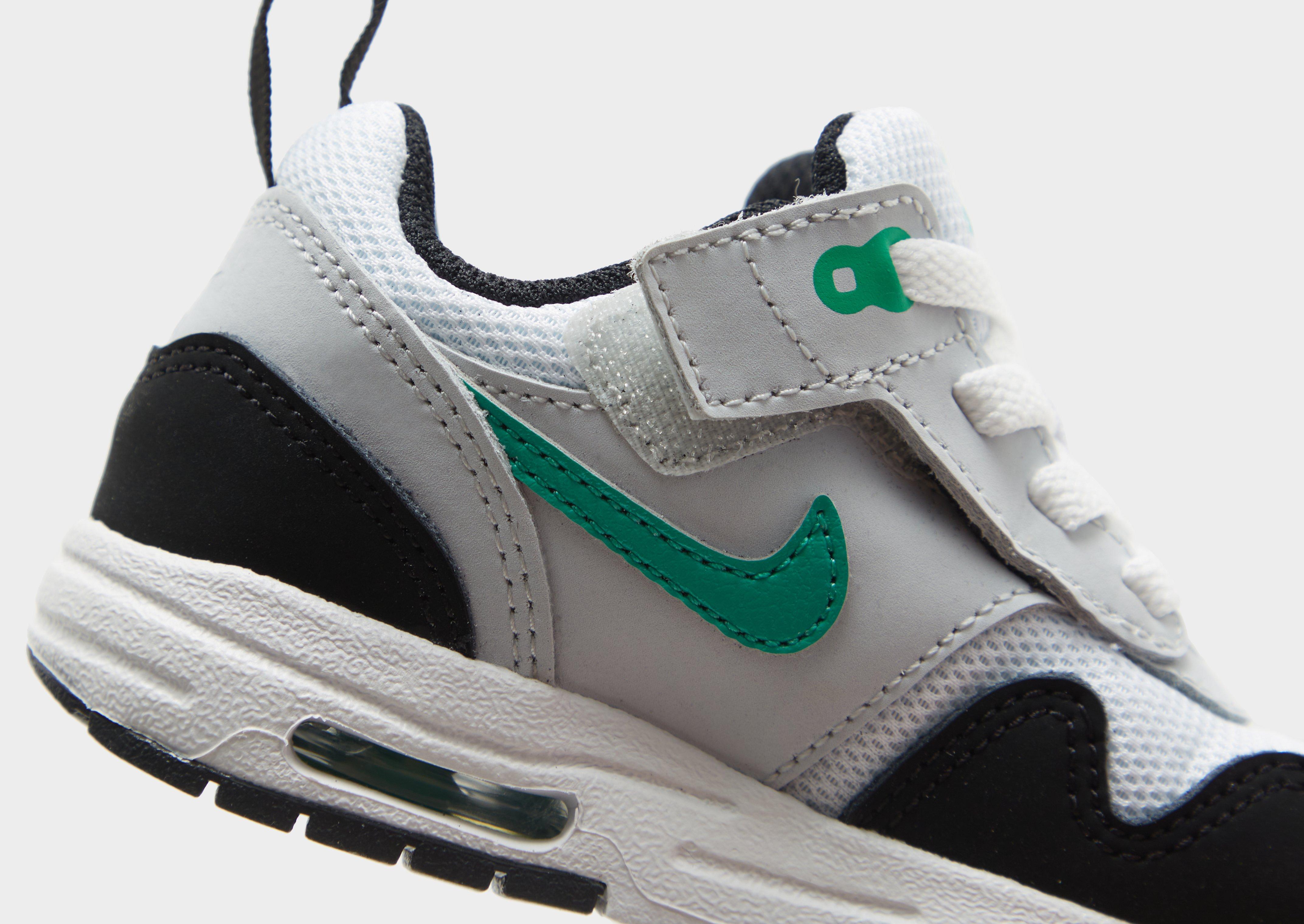 Buty sneakersy dla dzieci NIKE AIR MAX 1 EASYON BT DZ3309-108 Zielony