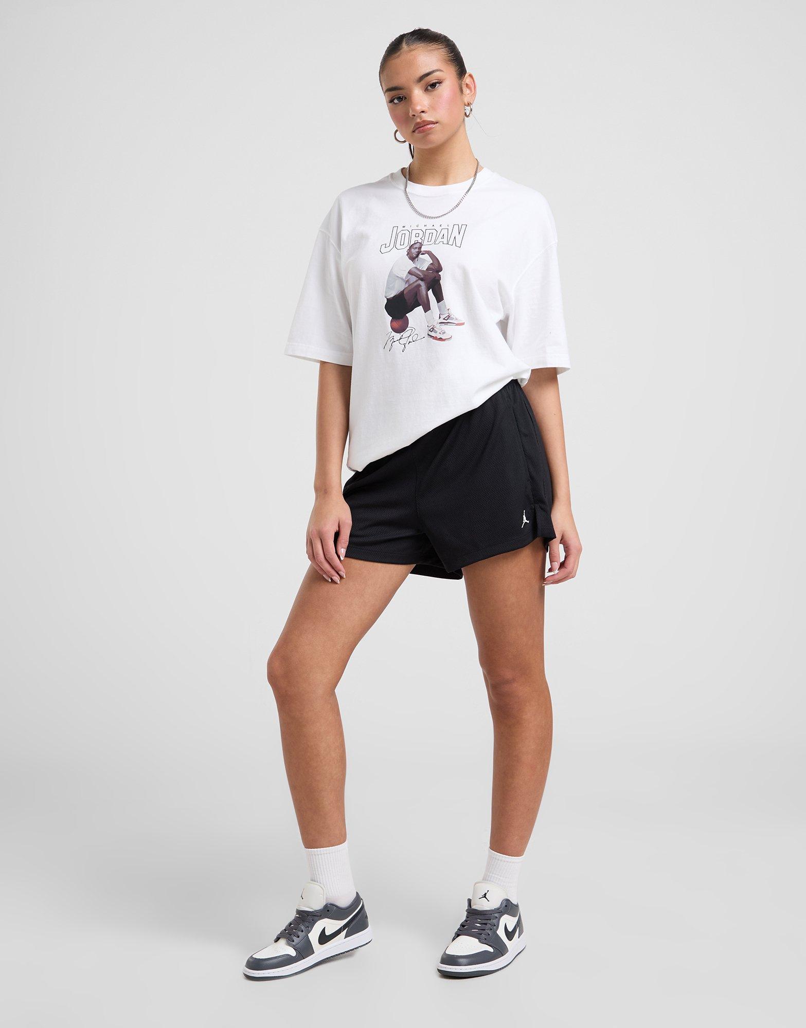 Жіночі футболки ФУТБОЛКА W JORDAN SS GFX OS TEE WHITE FN5703-100 Білий