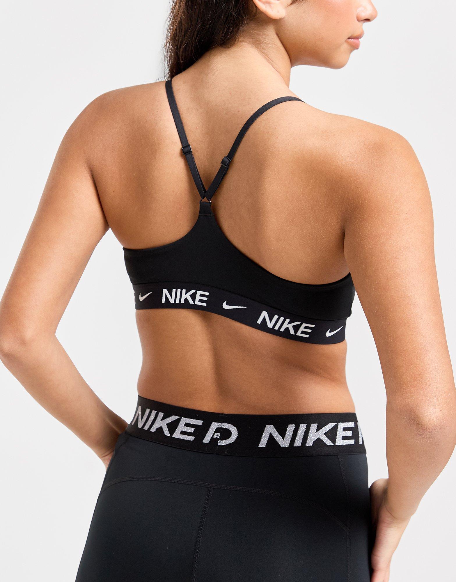 Női sportmelltartók NIKE BRA W NK DF INDY LGT SPT BRA FD1062-011 Fekete