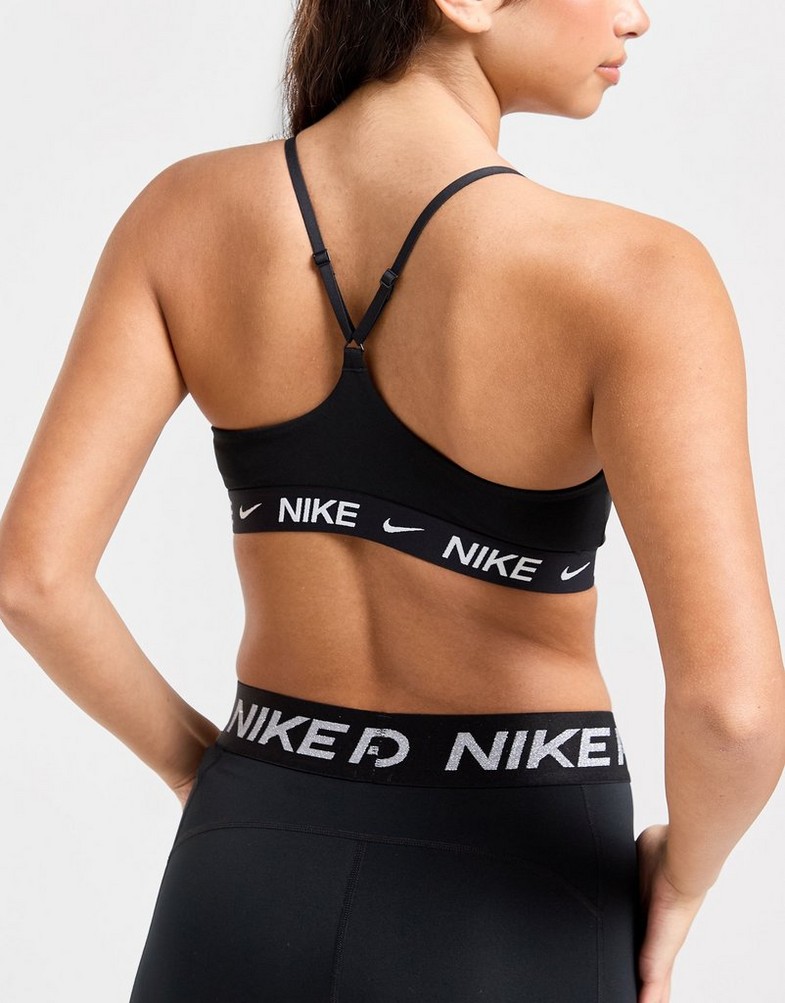 Жіночі спортивні бюстгальтери NIKE БЮСТГАЛЬТЕР W NK DF INDY LGT SPT БЮСТГАЛЬТЕР FD1062-011 Чорний