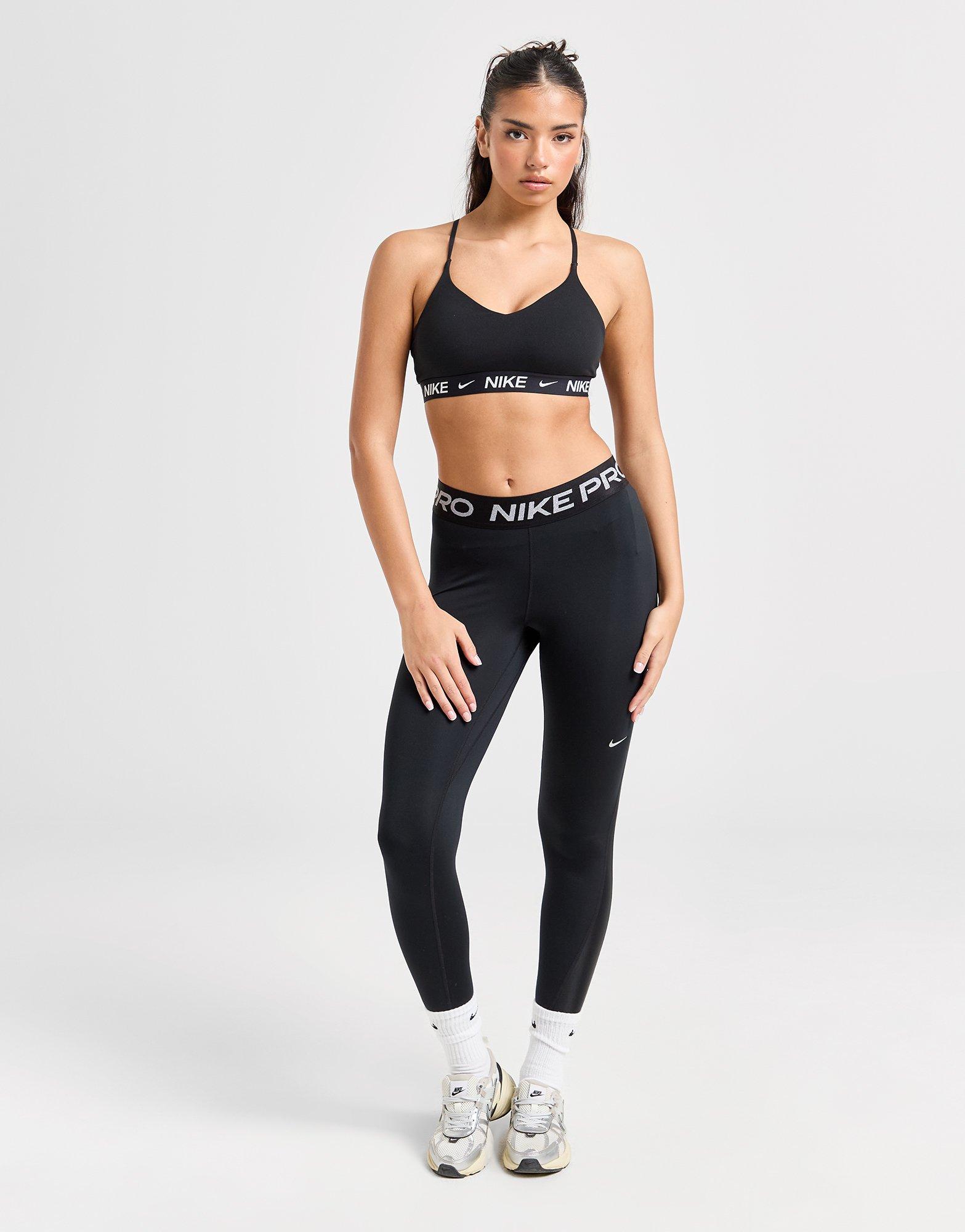 Női sportmelltartók NIKE BRA W NK DF INDY LGT SPT BRA FD1062-011 Fekete