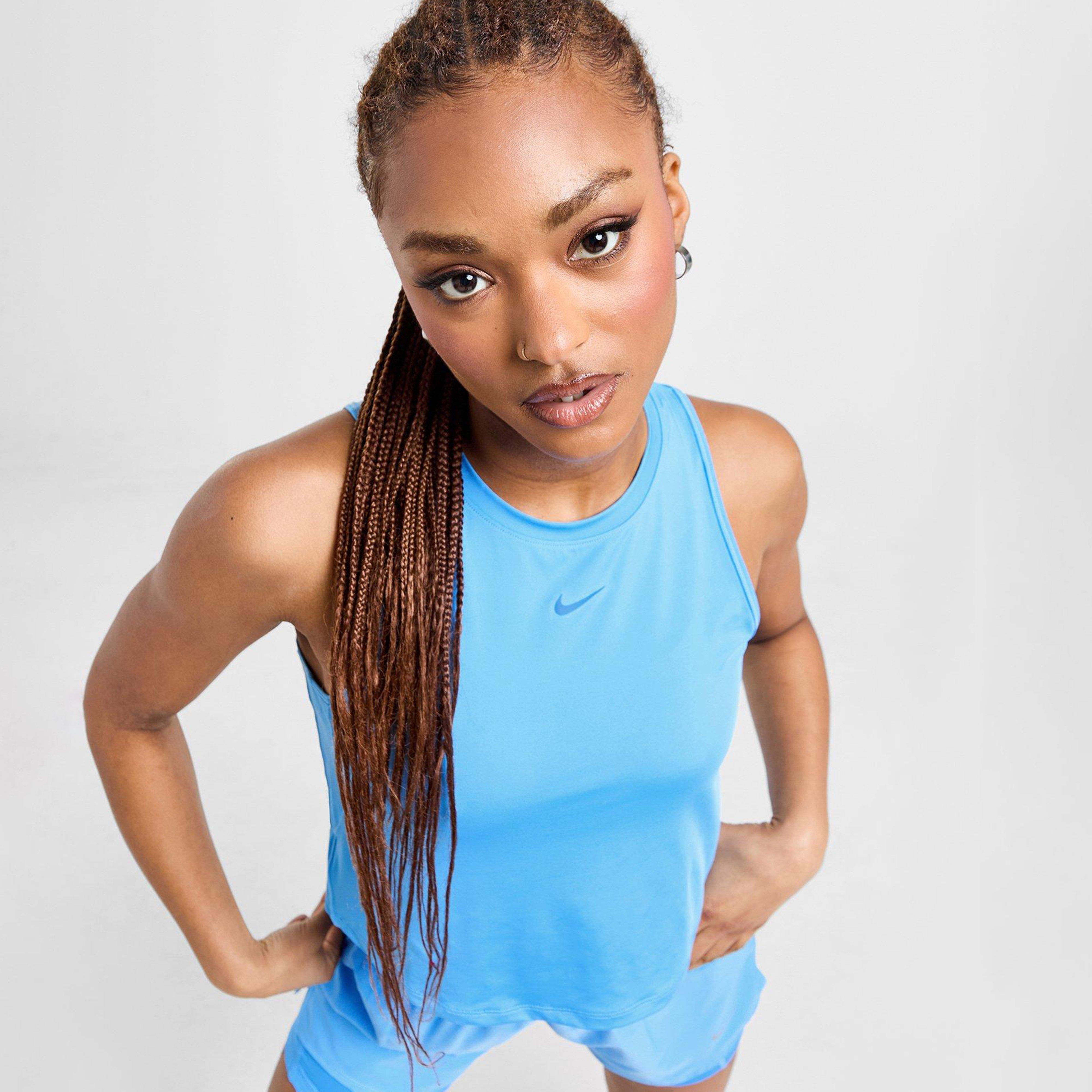 Moteriški marškinėliai be rankovių NIKE MARŠKINĖLIAI W NK ONE   CLASSIC DF CRP MARŠKINĖLIAI