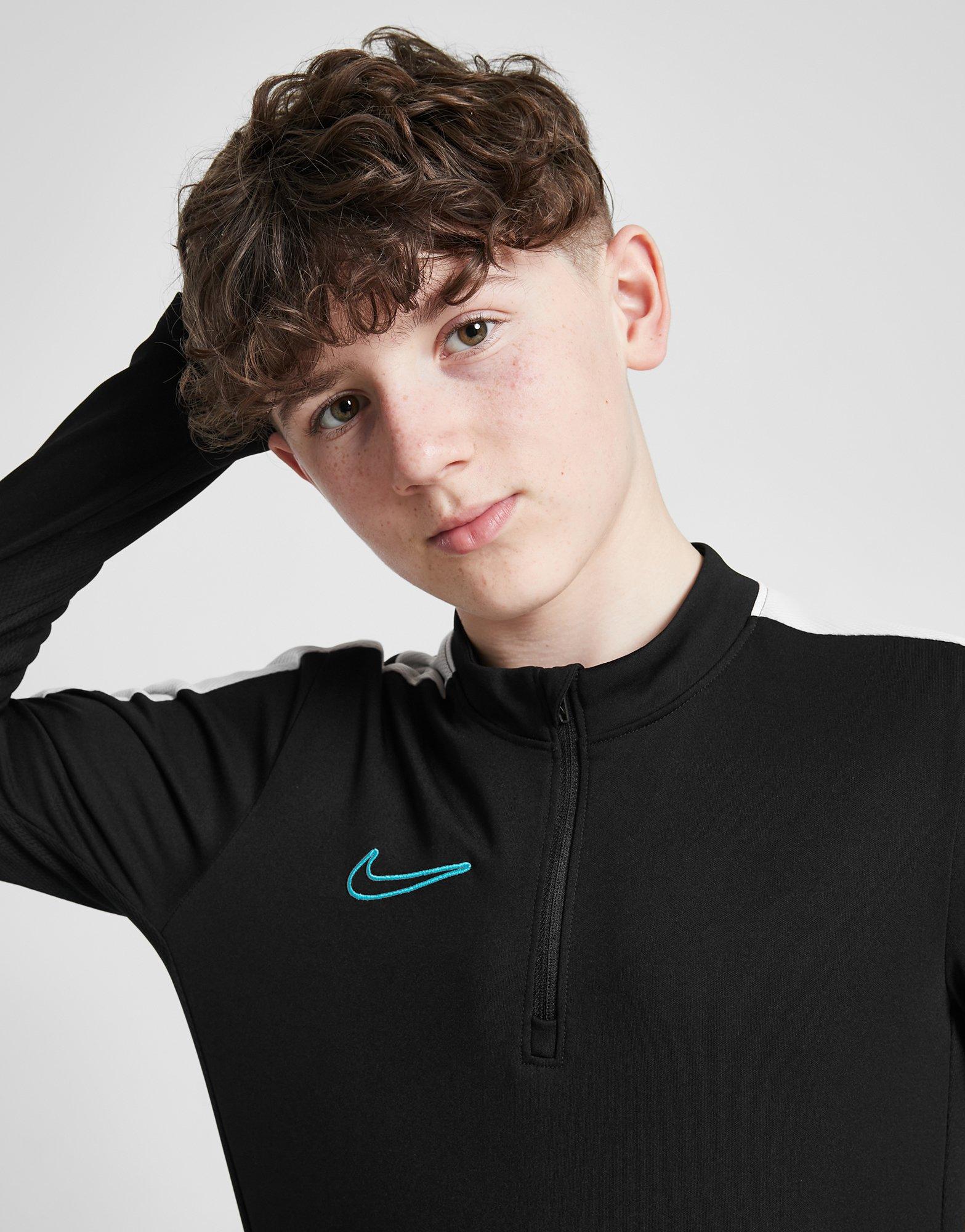 Дитячі кофти NIKE КОФТА НА БЛИСКАВЦІ K NK DF ACD23 DRILL ТОП BR B DX5470-018 Чорний