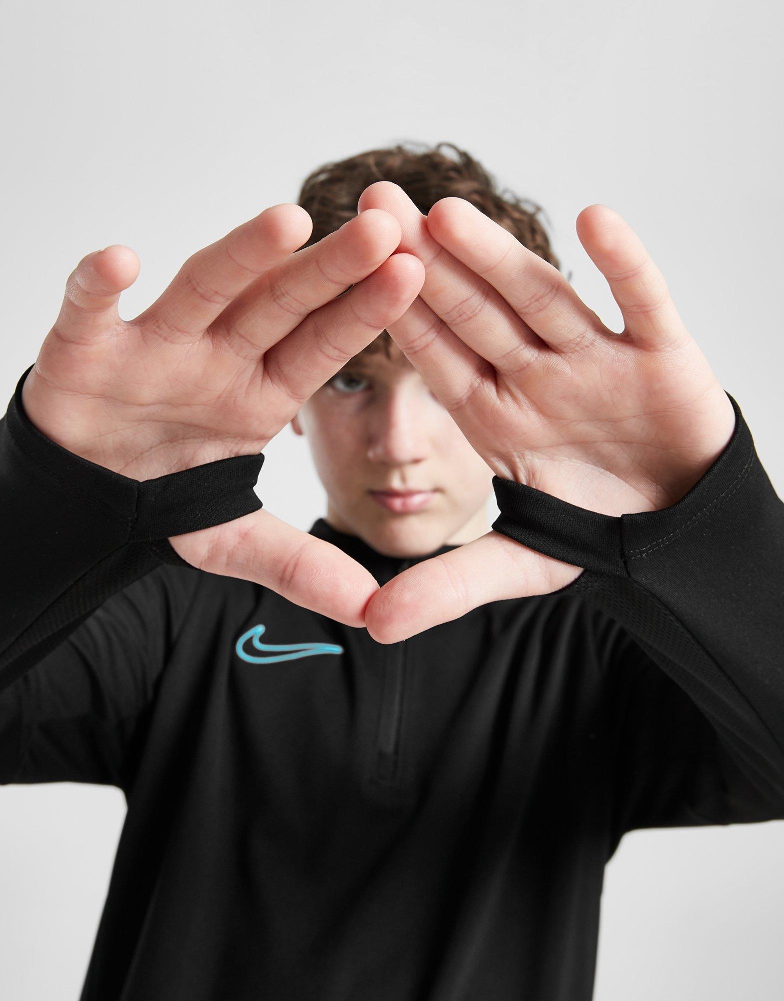 Дитячі кофти NIKE КОФТА НА БЛИСКАВЦІ K NK DF ACD23 DRILL ТОП BR B DX5470-018 Чорний