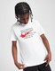 NIKE T-SHIRT SWSH 4 LIFE TEE WHT/RD B