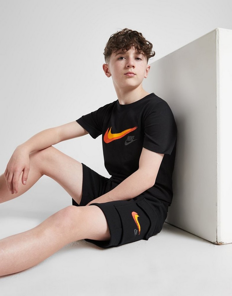 Дитячі шорти NIKE ШОРТИ B NSW SI FLC SHORT B HF5524-010 Чорний