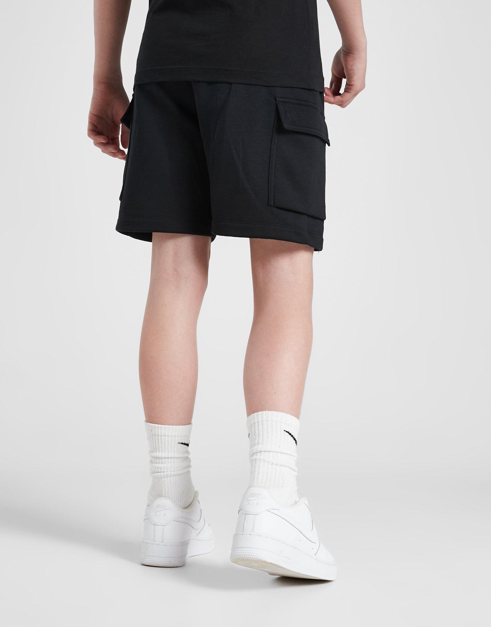 Krótkie spodenki, szorty dziecięce NIKE SZORTY B NSW SI FLC SHORT B HF5524-010 Czarny