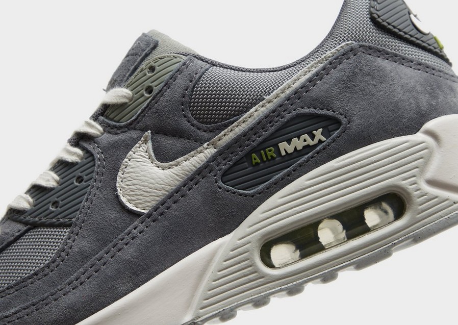 Buty sneakersy męskie NIKE AIR MAX 90 PRM HJ3989-001 Szary