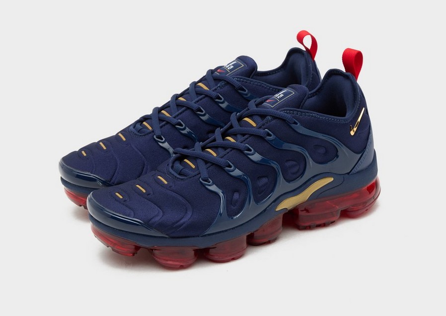 Férfi sneakers NIKE AIR VAPORMAX PLUS 924453-405 Sötétkék