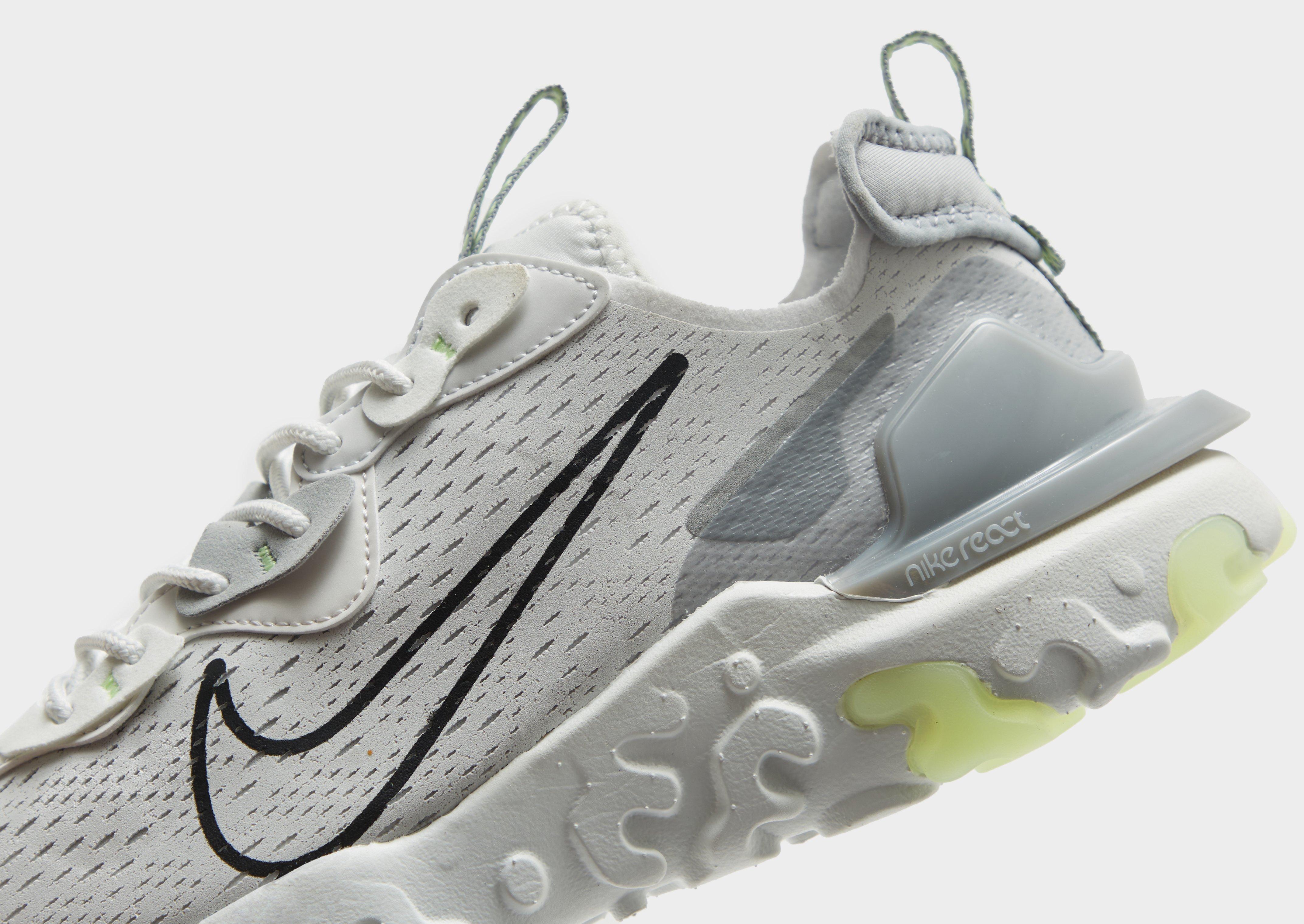 Buty sneakersy męskie NIKE REACT VISION HF9381-001 Szary