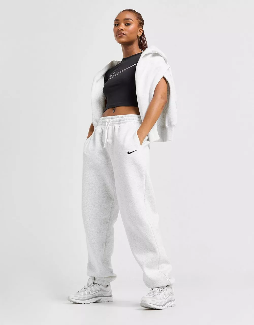 NIKE ШТАНИ W NSW PHNX FLC HR OS PANT 2, фото 1 з 5
