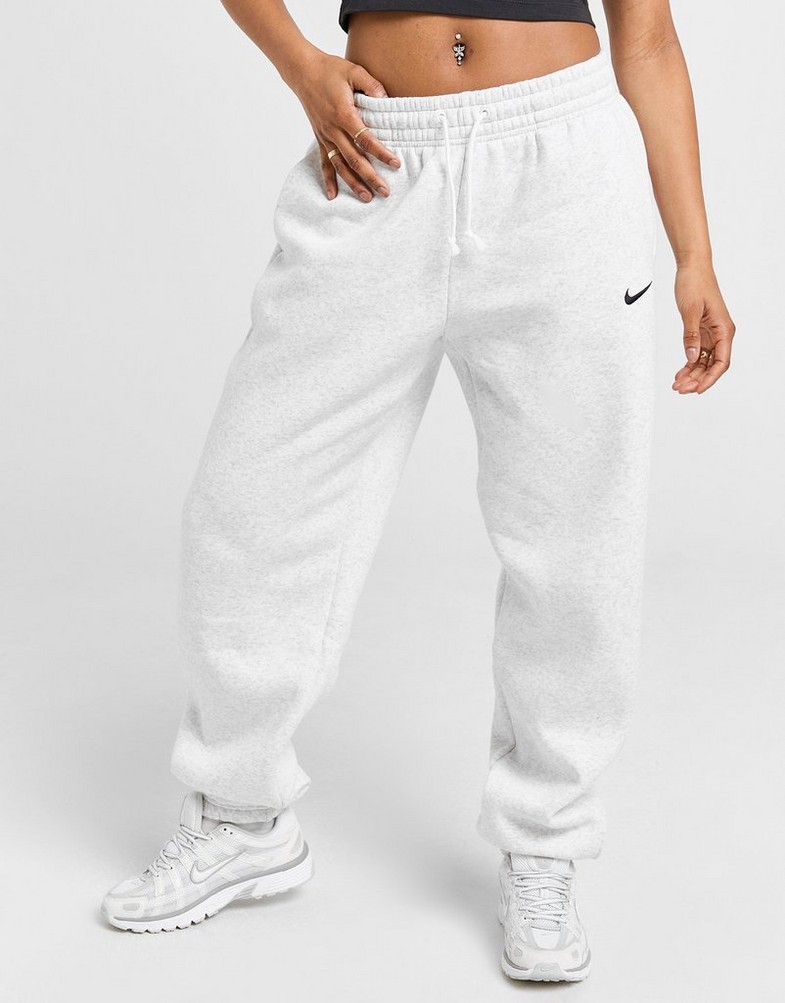 Pantaloni pentru femei NIKE PANTALONI  W NSW PHNX FLC HR OS PANT 2 FZ5996-051 Gri