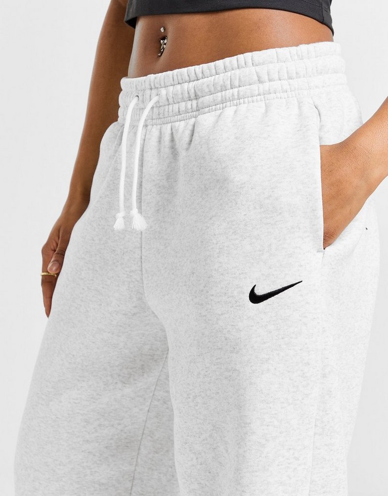Pantaloni pentru femei NIKE PANTALONI  W NSW PHNX FLC HR OS PANT 2 FZ5996-051 Gri