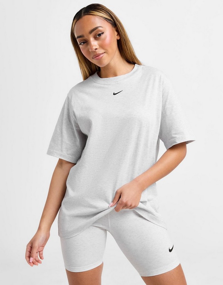 Moteriški marškinėliai NIKE MARŠKINĖLIAI W NSW TEE ESSNTL LBR FD4149-051 Pilka