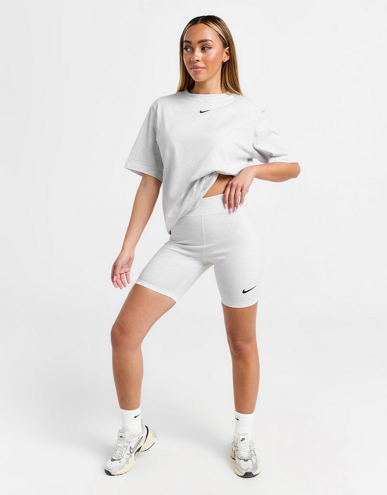 Moteriški marškinėliai NIKE MARŠKINĖLIAI W NSW TEE ESSNTL LBR FD4149-051 Pilka