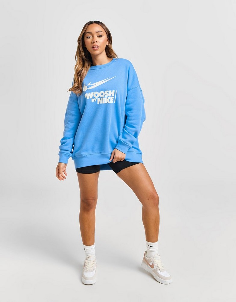 Női pulóver NIKE PULÓVER W NSW FLC OS CREW GLS